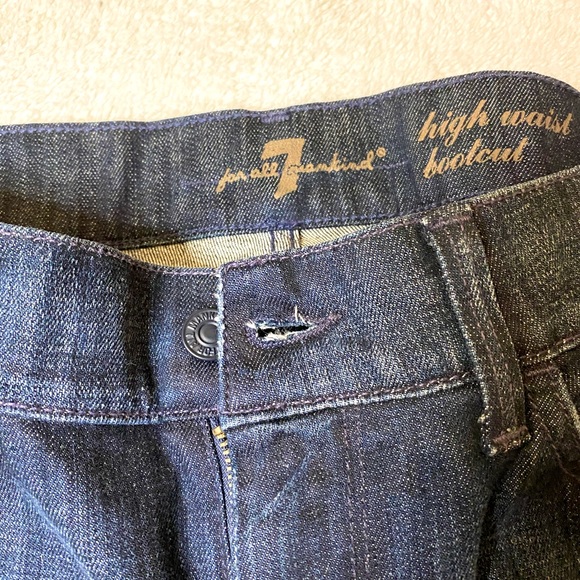 7 for all Mankind Straight Leg Jeans - Picture 5 of 6